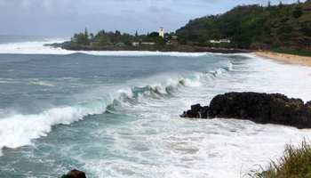 Waimea Bay in Winter