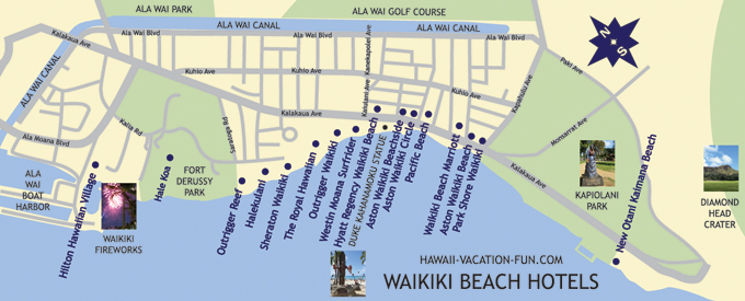 Waikiki Beach Hotels And Resorts