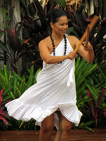 Hula Dancer at Aloha Festivals