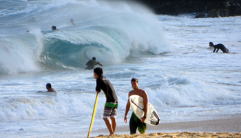 Sandy Beach Oahu Tube