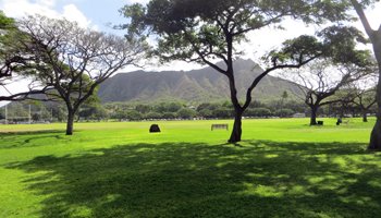 Kapiolani Park and Diamond Head