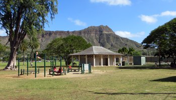 Exercise Area at Kapiolani Park