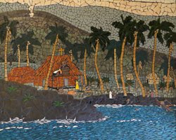 Father Damien Museum Molokai Mosaic