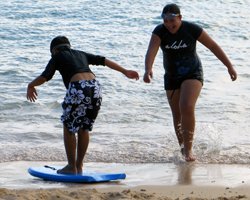 Kids Playing at Ko Olina Lagoons