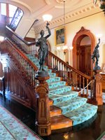 Inside Iolani Palace.